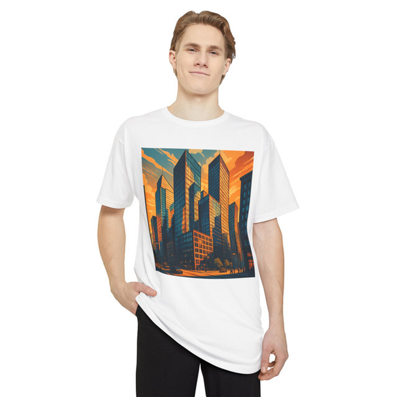Unisex Long Body Urban Tee