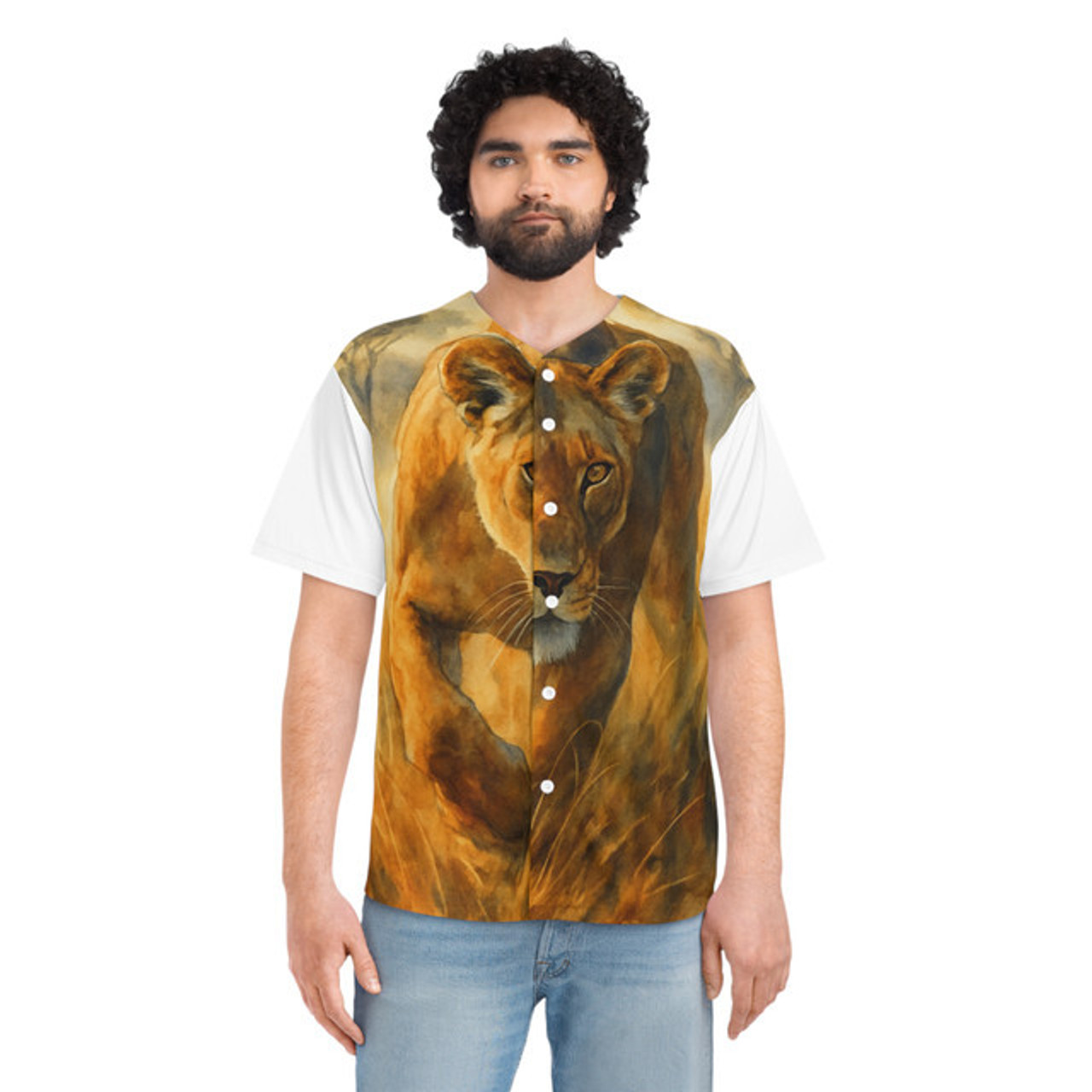 Men's Baseball Jersey (AOP)