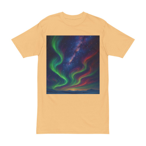 The Dance of the Auroras - Men's Heavyweight Tee The Dance of the Auroras - Men's Heavyweight Tee
