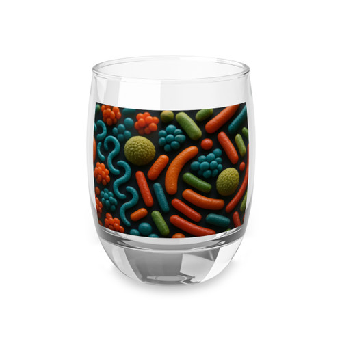 Microbial Cosmos - Whiskey Glass