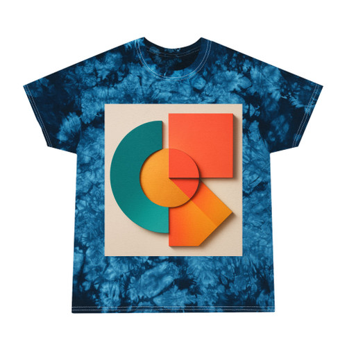 Dynamic Resonance - Tie-Dye Tee, Crystal