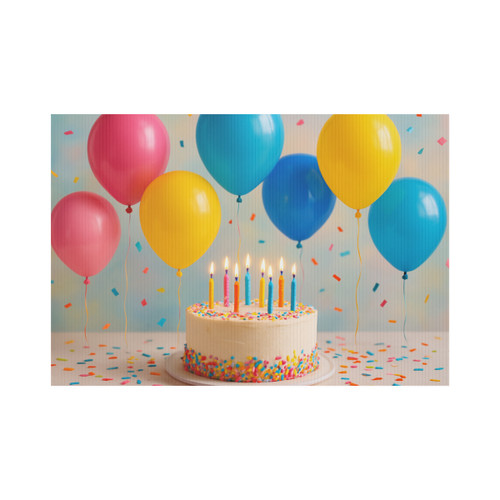 Joyful Birthday Bash - Lawn Sign