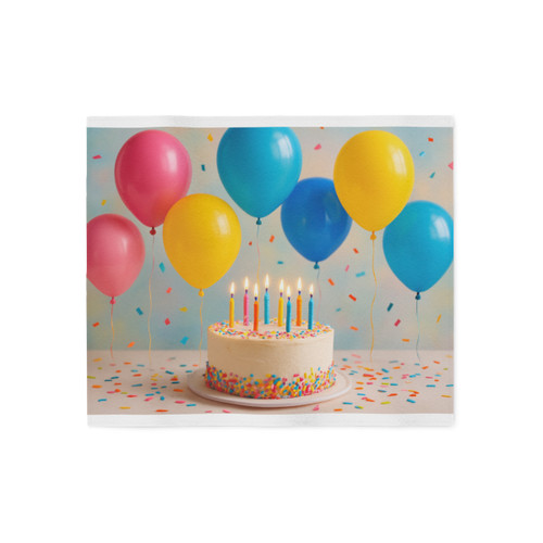Joyful Birthday Bash - Sweatshirt Blanket