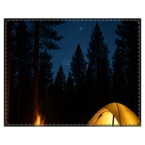Whispers of the Wilderness - PU Leather Mouse Mat