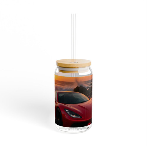 Speed and Elegance - Sipper Glass, 16oz