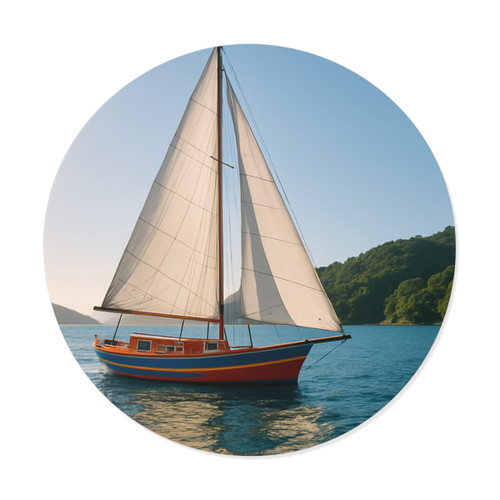 Sailor's Dream - Round Vinyl Stickers