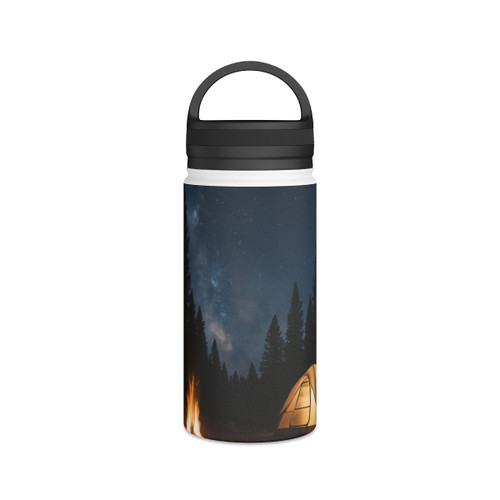 Whispers of the Wilderness - Stainless Steel Water Bottle, Handle Lid