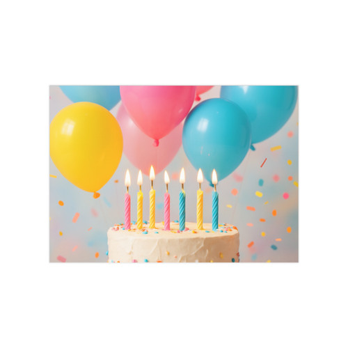 Joyful Birthday Bash - Unframed Prints