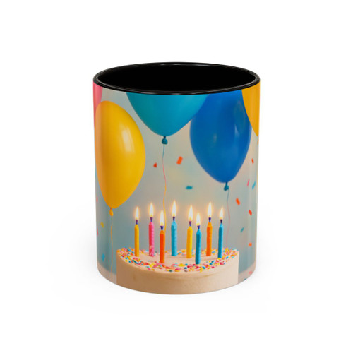 Joyful Birthday Bash - Colorful Mugs (11oz, 15oz)