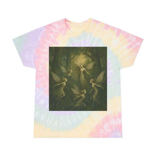Ethereal Forest Spirits - Tie-Dye Tee, Spiral
