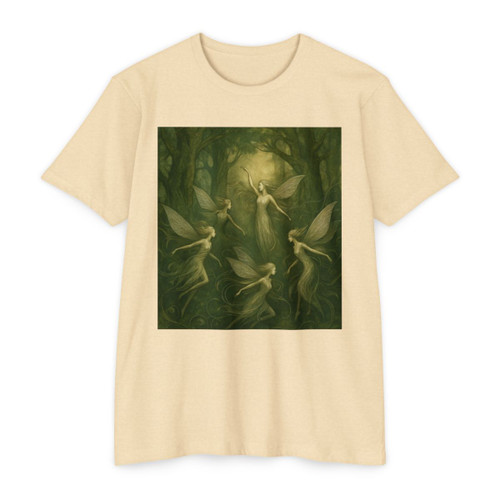 Ethereal Forest Spirits - Unisex CVC Jersey T-shirt