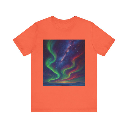 The Dance of the Auroras - Unisex Jersey Short Sleeve Tee