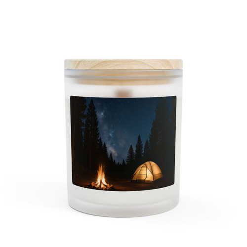 Whispers of the Wilderness - Frosted Glass Candle, 11oz