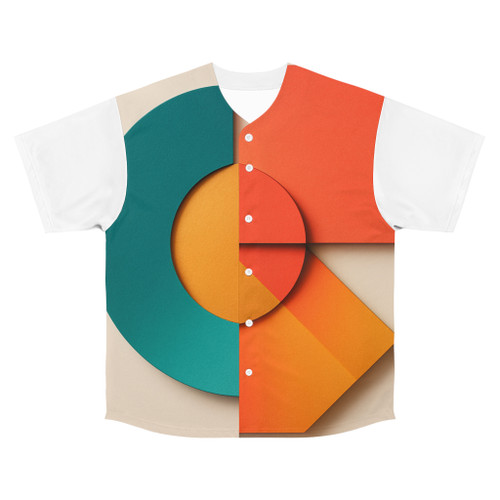 Dynamic Resonance - Men's Baseball Jersey (AOP)