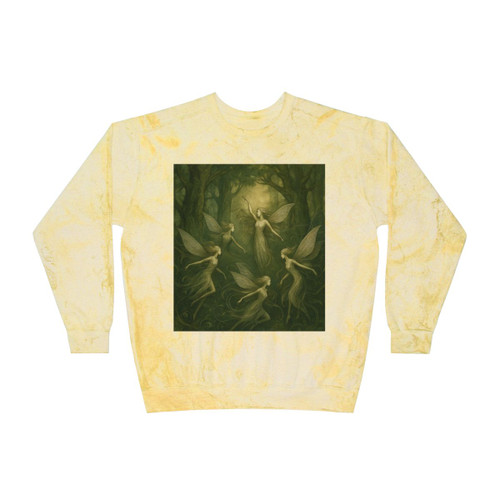 Ethereal Forest Spirits - Unisex Color Blast Crewneck Sweatshirt