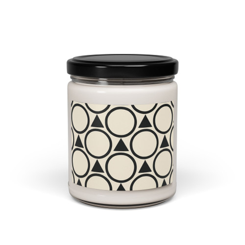 Geometric Symphony - Scented Soy Candle, 9oz