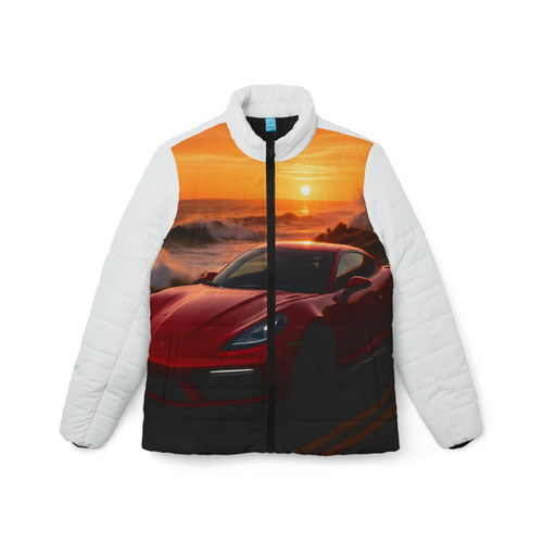 Speed and Elegance - Women’s Puffer Jacket (AOP) Speed and Elegance - Women’s Puffer Jacket (AOP)