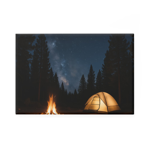 Whispers of the Wilderness - Button Magnet, Rectangle (1 & 10 pcs)