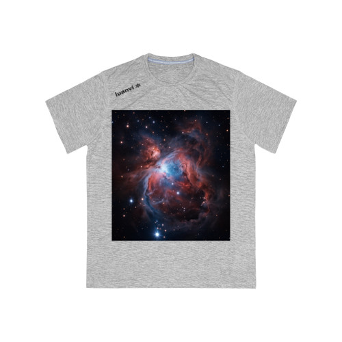 Celestial Symphony of the Orion Nebula - Men's Sports T-shirt