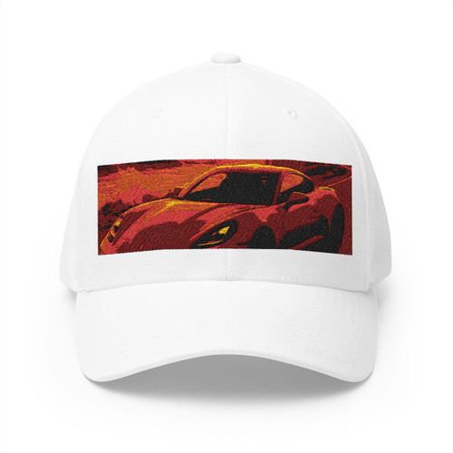 Speed and Elegance - Closed-Back Structured Cap (Embroidery)