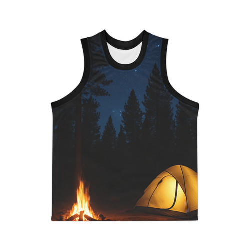 Whispers of the Wilderness - Unisex Basketball Jersey (AOP)