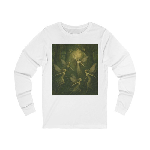 Ethereal Forest Spirits - Unisex Jersey Long Sleeve Tee Ethereal Forest Spirits - Unisex Jersey Long Sleeve Tee