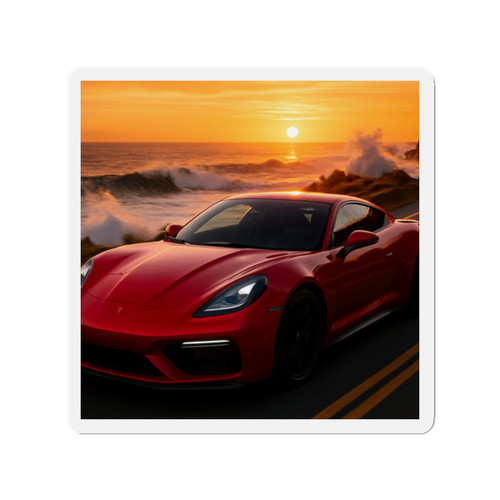 Speed and Elegance - Die-Cut Magnets