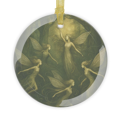 Ethereal Forest Spirits - Glass Ornaments