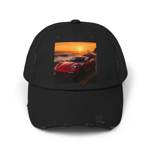 Speed and Elegance - Unisex Distressed Cap