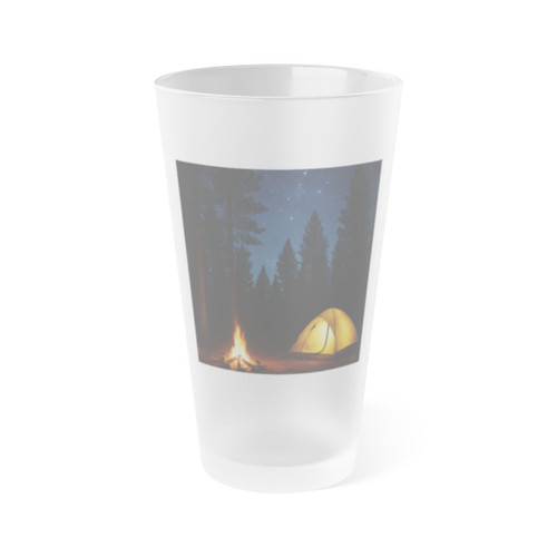 Whispers of the Wilderness - Frosted Pint Glass, 16oz