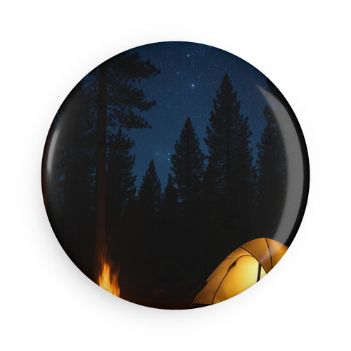 Whispers of the Wilderness - Button Magnet, Round (1 & 10 pcs)