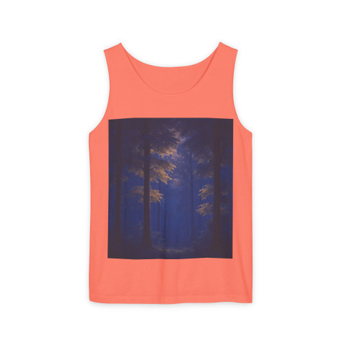 Twilight Forest - Unisex Garment-Dyed Tank Top