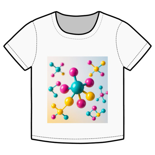 Molecular Harmony - Organic Rib Baby Tee Molecular Harmony - Organic Rib Baby Tee