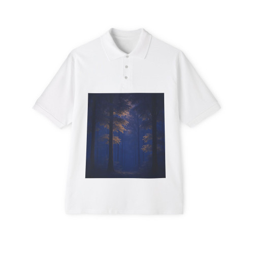 Twilight Forest - Men's Piqué Polo