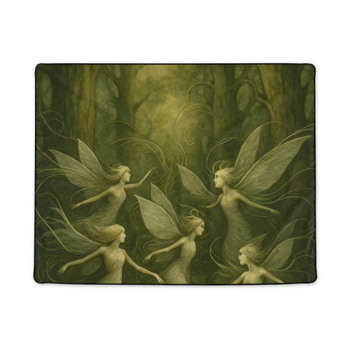 Ethereal Forest Spirits - Polyester Blanket