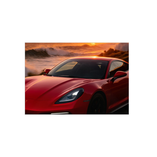 Speed and Elegance - Foam Board