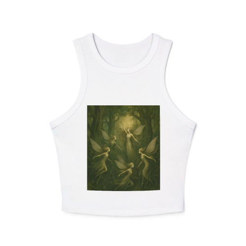 Ethereal Forest Spirits - Women's Micro Rib Racer Tank Top