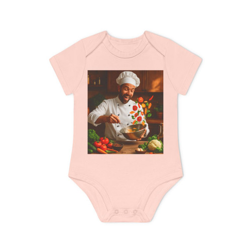 Whisk of Wonders - Baby Organic Short Sleeve Bodysuit