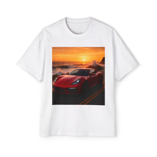 Speed and Elegance - Men's Heavy Oversized Tee