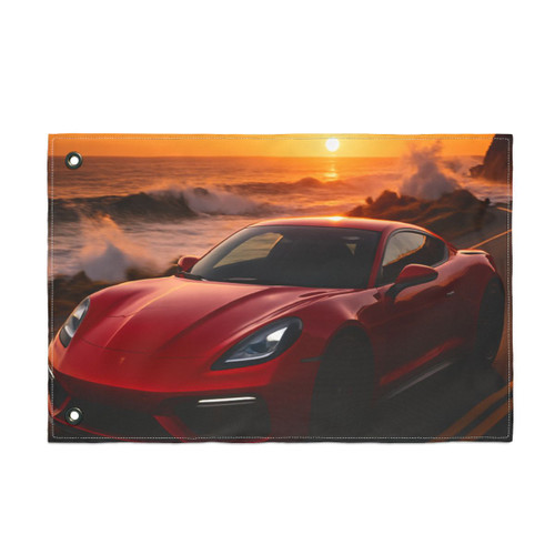 Speed and Elegance - Double Sided Flag