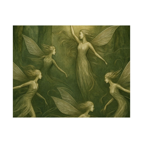 Ethereal Forest Spirits - Satin Posters (210gsm)