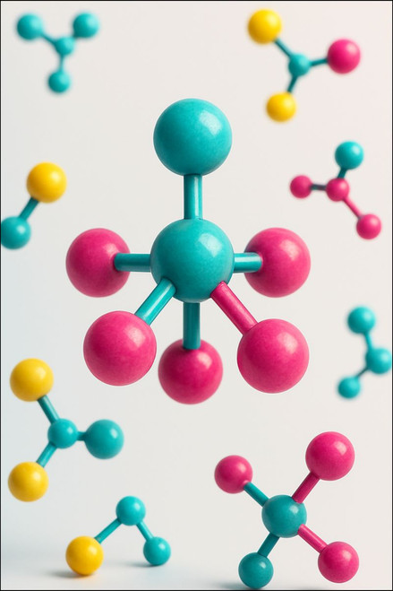 Molecular Harmony - Temporary Tattoos