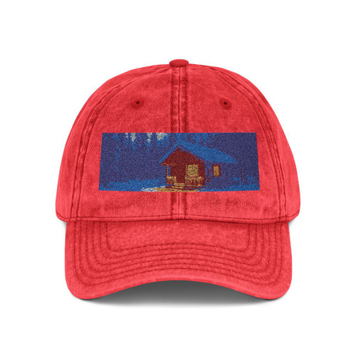 Joyful Winter Wonderland - Vintage Cap (Embroidery)