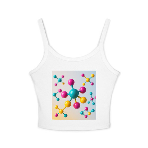 Molecular Harmony - Women's Spaghetti Strap Tank Top