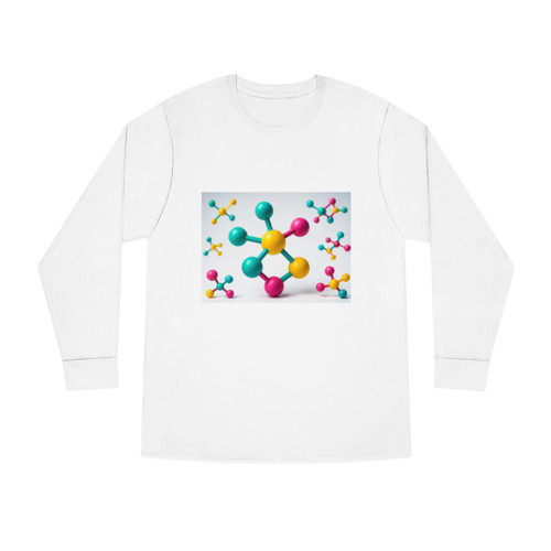 Molecular Harmony - Long Sleeve Crewneck Tee Molecular Harmony - Long Sleeve Crewneck Tee