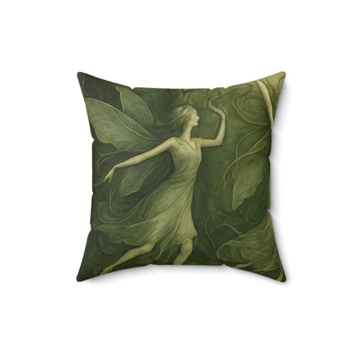 Ethereal Forest Spirits - Spun Polyester Square Pillow