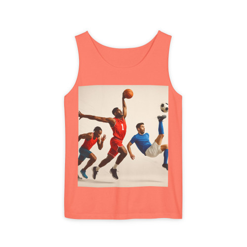 Energy Surge - Unisex Garment-Dyed Tank Top