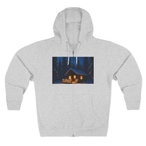 Joyful Winter Wonderland - Unisex Zip Hoodie Joyful Winter Wonderland - Unisex Zip Hoodie