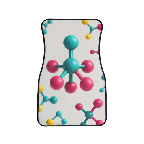 Molecular Harmony - Car Floor Mats, 1pc