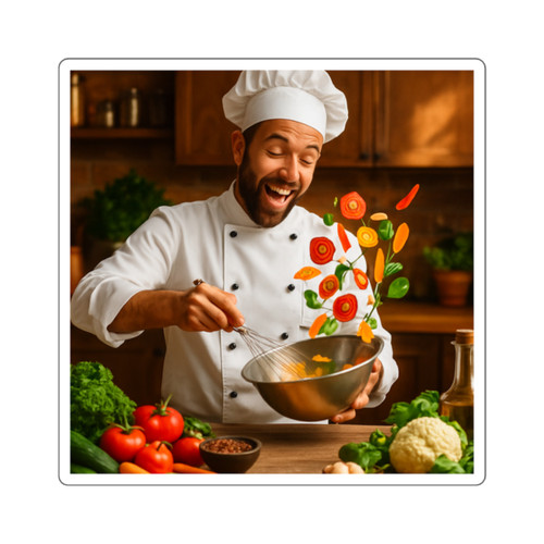 Whisk of Wonders - Square Stickers